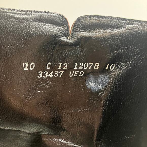 Florsheim Essex Moc Toe Zipper BEATLES Boot VINTAGE Black Cherry Mens Size 10 - Picture 8 of 15